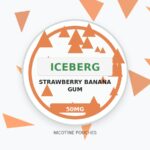 Iceberg Strawberry Banana Gum 50mg