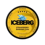 Iceberg Strawberry Banana Gum 50 mg | Small Pouches
