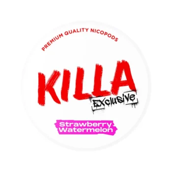 KILLA Strawberry Watermelon 13.2 mg nicotine pouch can from Small Pouches