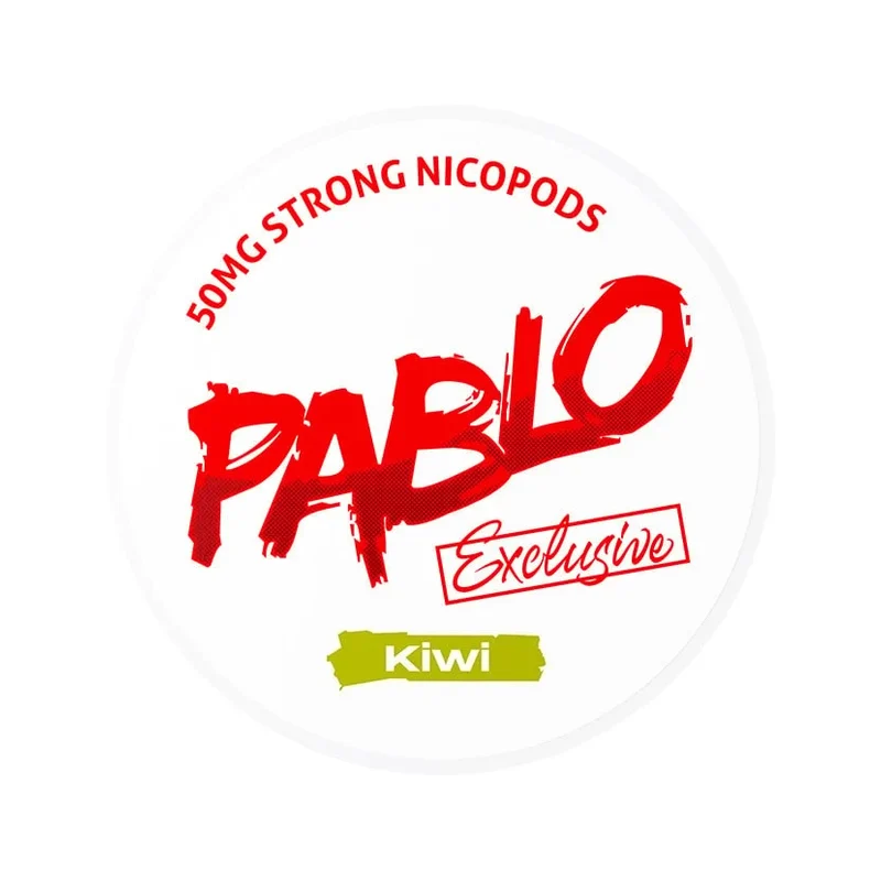 PABLO Kiwi 30 mg | Small Pouches PABLO Kiwi 30 mg nicotine pouch can from Small Pouches