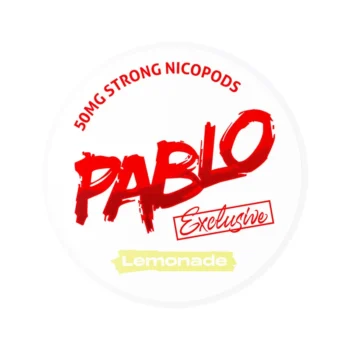 PABLO Lemonade 30 mg nicotine pouch can from Small Pouches