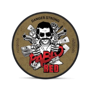 PABLO Red Ice Cold 24 mg nicotine pouch can from Small Pouches