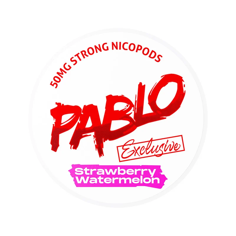 PABLO Strawberry Watermelon 30 mg | Small Pouches PABLO Strawberry Watermelon 30 mg nicotine pouch can from Small Pouches