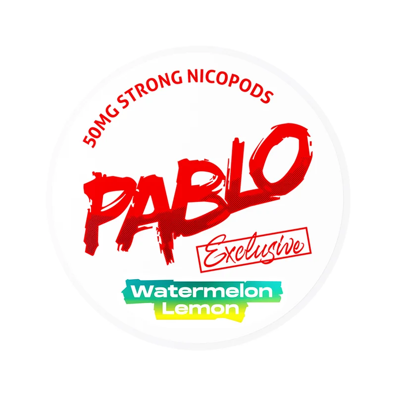 PABLO Watermelon Lemon 30 mg | Small Pouches PABLO Watermelon Lemon 30 mg nicotine pouch can from Small Pouches