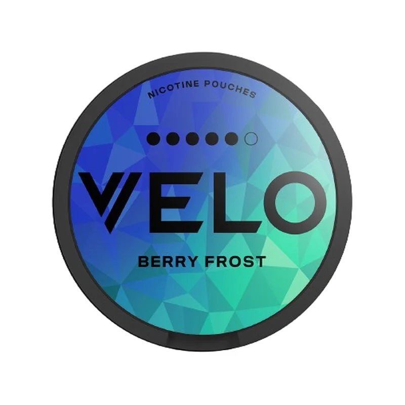 VELO Berry Frost 14 mg | Small Pouches VELO Berry Frost 14 mg nicotine pouch can from Small Pouches