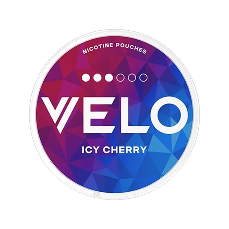VELO Cherry Ice 10 mg | Small Pouches VELO Cherry Ice 10 mg nicotine pouch can from Small Pouches