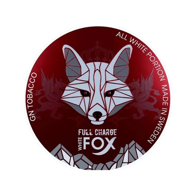 White Fox Full Charge 16 mg | Small Pouches White Fox Full Charge 16 mg nicotine pouch can from Small Pouches