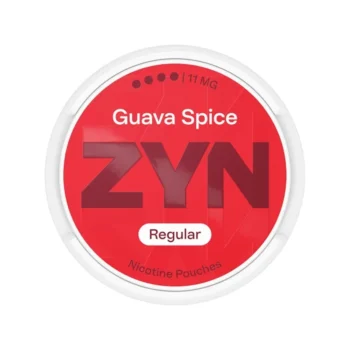 ZYN Guava Spice 11 mg nicotine pouch can from Small Pouches