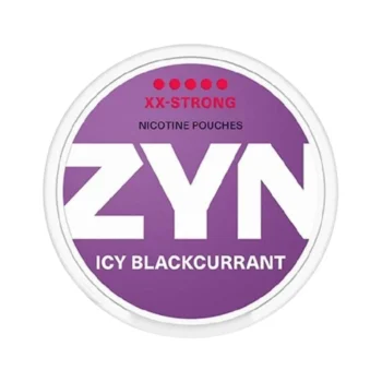 ZYN Icy Blackcurrant 12.5 mg nicotine pouch can from Small Pouches