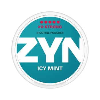 ZYN Icy Mint 12.5 mg nicotine pouch can from Small Pouches