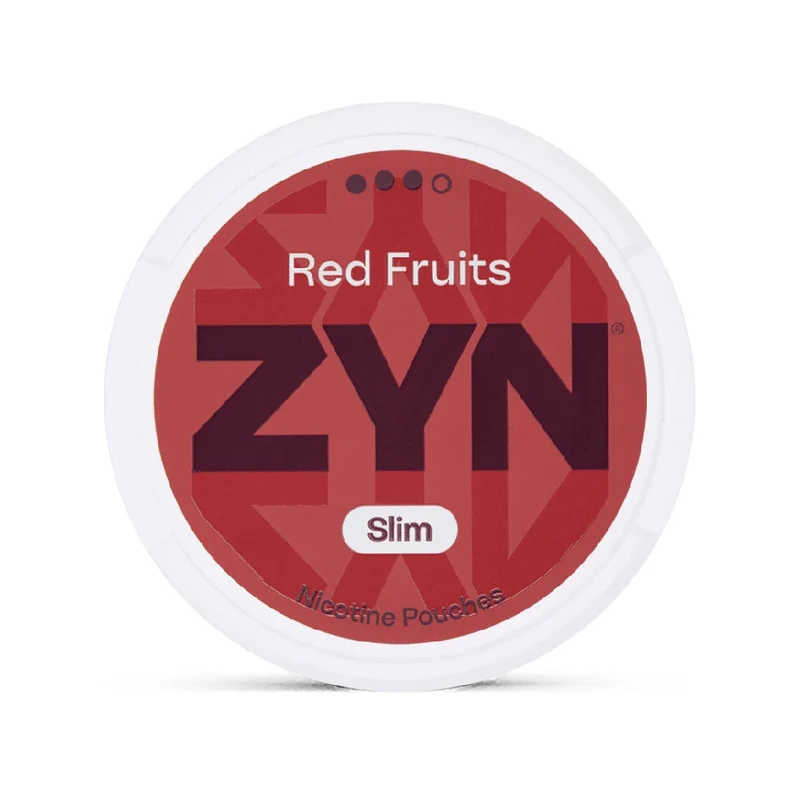 ZYN Red Fruits 9 mg | Small Pouches ZYN Red Fruits 9 mg nicotine pouch can from Small Pouches