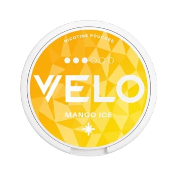 VELO Mango Ice 10 mg nicotine pouch can from Small Pouches